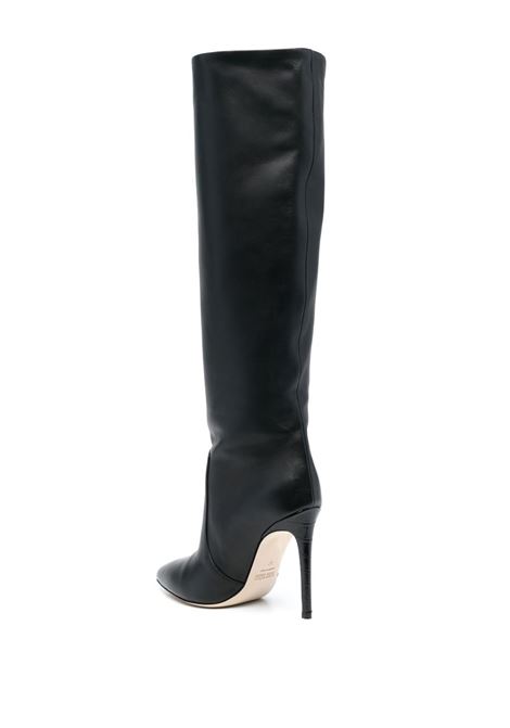 Black 110mm knee-high stiletto boots - women PARIS TEXAS | PX501XLTH3BLK